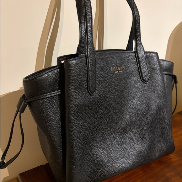 Kate Spade Black Dumpling Medium Tote Bag - Picture 6 of 15